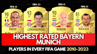 Top 5 Bayern Munich Players in EVERY FIFA GAMES! 🤯🔥 | FIFA 10 - FIFA 23