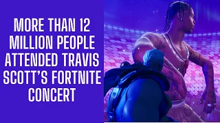 Travis Scott’s Fortnite Concert Has More Than 12 Million Players In Attendance