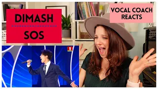 VOCAL COACH REACTS: DIMASH - SOS  - FIRST TIME LISTENING TO HIM, EVER!