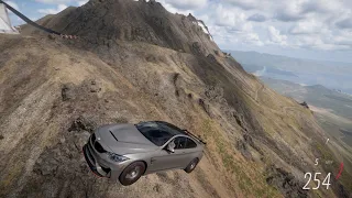 Forza Horizon 5 Mega Ramp Jump Car Mountain 2, M4 GTS 2016 BMW