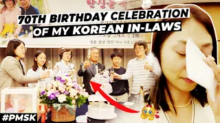 HOW WE CELEBRATED MY KOREAN IN-LAWS 70TH BIRTHDAY PARTY | SUCCESSFUL ANG SURPRISE!!! | #pmsk