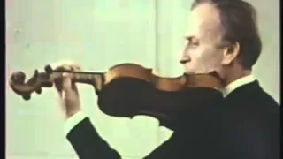 Yehudi Menuhin Violin Tutorial - 3. Left Hand First Exercises