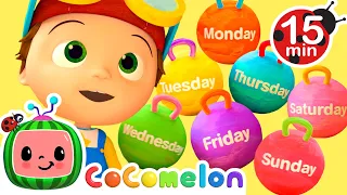 Do You Know the Days of The Week? | Learning Loops | Cocomelon Nursery Rhymes & Kids songs