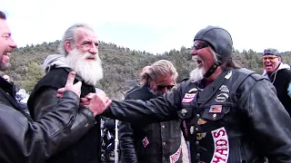 Hell Angels Roadside Drama!