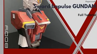 Papercraft - Sword Impulse GUNDAM | Body