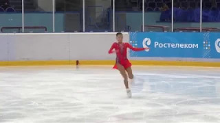 Alena Kostornaya SP - Cup of Russia 4th Stage