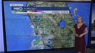 Seabreeze Keeping Isolated Storms Inland Tomorrow