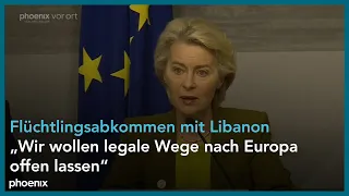 EU-Flüchtlingsabkommen mit dem Libanon