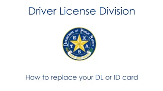 How To: Replace Your DL or ID Card