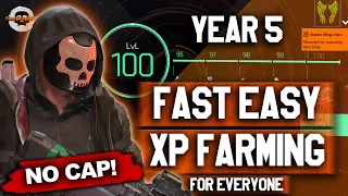 YEAR 5 FAST & EASY XP FARMING for EVERYONE! NO CAP/BS! SAFE EXPLOIT FREE XP! The Division 2