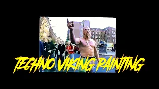 Techno Viking Animation Vaporwave