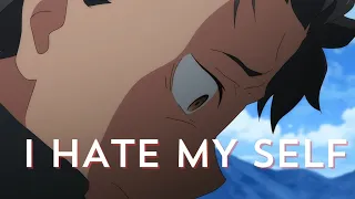 I  HATE MY SELF  | SUBARU CONFESSION TO REM SCENE  | ENGLISH SPEECH | Quote | Re Zero