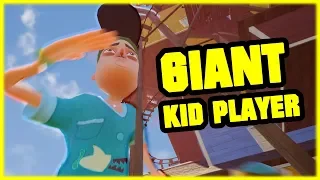 HELLO NEIGHBOR GIANT KID PLAYER BOSS ACT 3