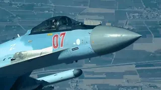 Су-35 ВКС РФ повредил беспилотник MQ-9 Reaper США