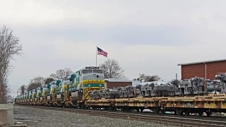 [HD]: NS 098 w/ VALE Mining (Brazil) ES58ACi Export Locomotives