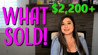 $2,200+ in Sales in March!  What Sold on Poshmark, Ebay, and Etsy!  G-Star, Lululemon, Theory