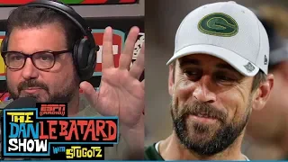 Aaron Rodgers interview on injury, golf with Obama (Part 2/2) | Dan Le Batard Show | ESPN