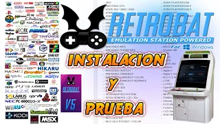 Instalación y Prueba RETROBAT el mejor emulador para Windows