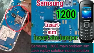 how to replace sim tray||Samsung 1200y tray change new trick 100% working