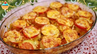 Фаршированный КАРТОФЕЛЬ для Новогоднего стола - ну, оОчень вкусный!