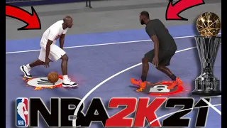 NBA 2K21 | Michael Jordan VS Lebron James | I Let 2K Decide who is the GOAT