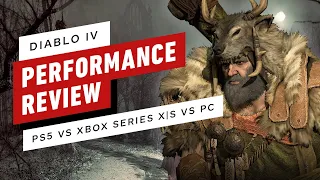 Diablo 4: PS5 vs Xbox Series X|S vs PC Performance Review