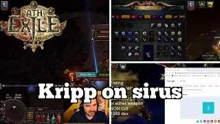 Kripp on sirus | Daily Path of Exile Highlights