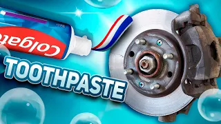 Can toothpaste, scrubs and other abrasives improve braking performance?