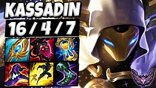 Kassadin MID vs Aurelion Sol [ OTP ] Lol Korea Master Patch 14.8 ✅