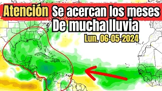 Atención  países del Caribe, Sur y Centroamérica se acecan meses de fuertes  lluvias