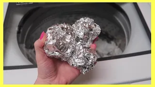 Put Aluminum FOIL in WASHING MACHINE & DRYER!! (Be AMAZED with What Happens Next!?) Andrea Jean