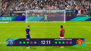 PES 2021 | PSG vs Manchester United | Penalty Shootout | Gameplay PC