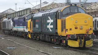 Trains at Crewe - WCML - 27/3/21 ft. 37425 & 37424