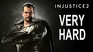 Injustice 2 - Black Adam Battle Simulator (VERY HARD) NO MATCHES LOST