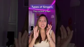 ✨TYPES OF SINGERS✨