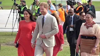 🇬🇧 Duke and Duchess of Sussex ❤️ Welcome to the Kingdom of Tonga 🇹🇴