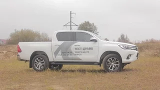 Пикап Toyota Hilux новое поколение тест-драйв обзор Автопанорама