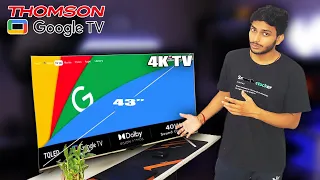 The Best 4K 43" Google TV Under 22,000  😮 | THOMSON 43" 4K GoogleTV