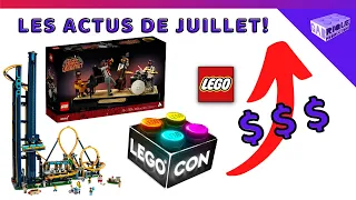 Augmentation de prix pour LEGO! - LES ACTUALITÉS DU MOIS EN QUELQUES POINTS - juillet 2022