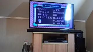Unedited video of the Sonic Spinball Options on a real AtGames Classic Game Console Sega Genesis