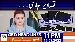 Geo News Headlines 11 PM - Pictures released! | 15 September 2022