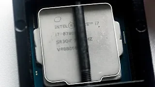 Скальпирование процессора на примере Intel Core i7 8700k