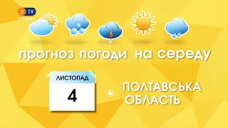 Погода на 4 листопада