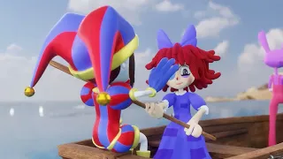 POMNI and JAX's First Kiss - "The Amazing Digital Circus" Animation