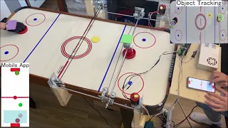 AirHockey Robot - Engineering Capstone Project Video   *1st place winner