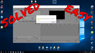 sony vegas pro 12.0/13.0 error "none of the files dropped on vegas pro could be open" (solved easy)