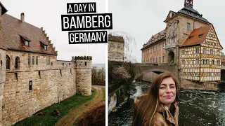 A Day in Bamberg, Germany 🇩🇪 | Altenburg Castle, famous Old Town Hall, farmer's market + more! 🏰