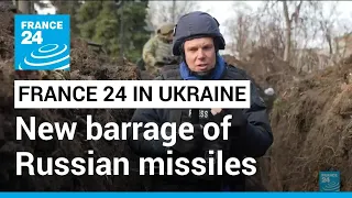 FRANCE 24 in Ukraine: Russia unleashing a new barrage of missiles • FRANCE 24 English