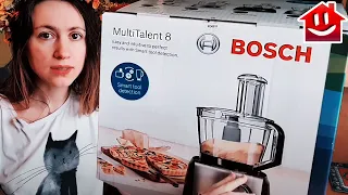 Обзор: кухонный комбайн BOSCH MultiTalent 8 (MC812S814)