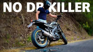 YAMAHA XSR 125: WITH & WITHOUT DB KILLER + TUNNEL FLYBY